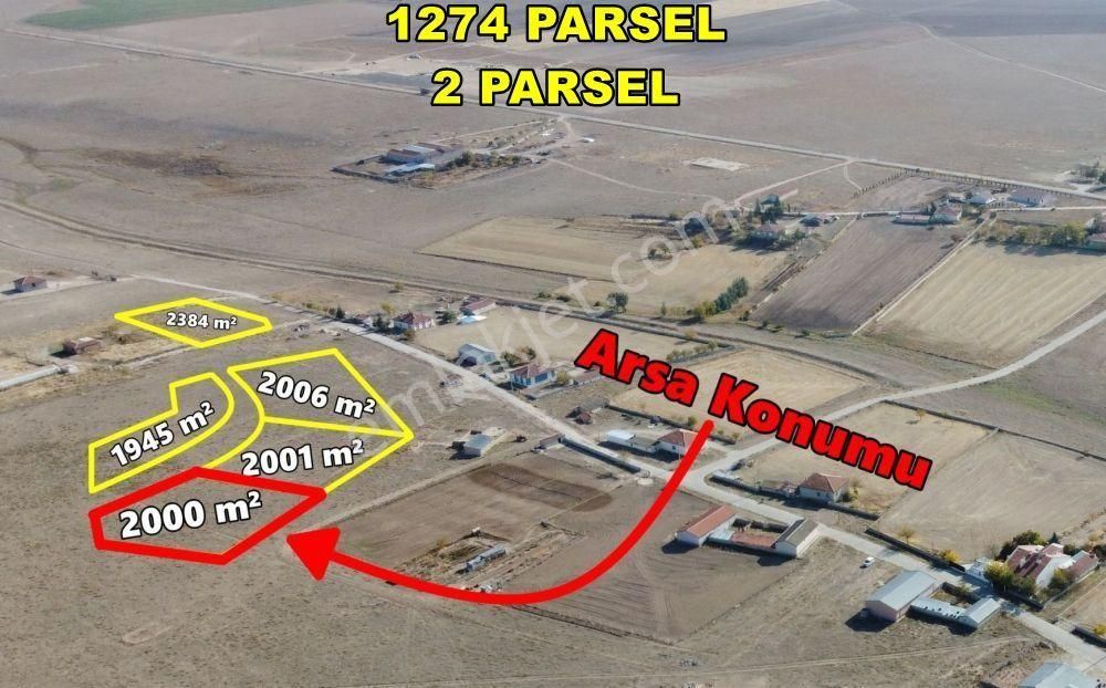 Cihanbeyli Ahirigüzel Satılık Konut İmarlı Konya / Cihanbeyli / Ahirigüzel 2.000 M² Konut İmarlı Arsa Fırsatı