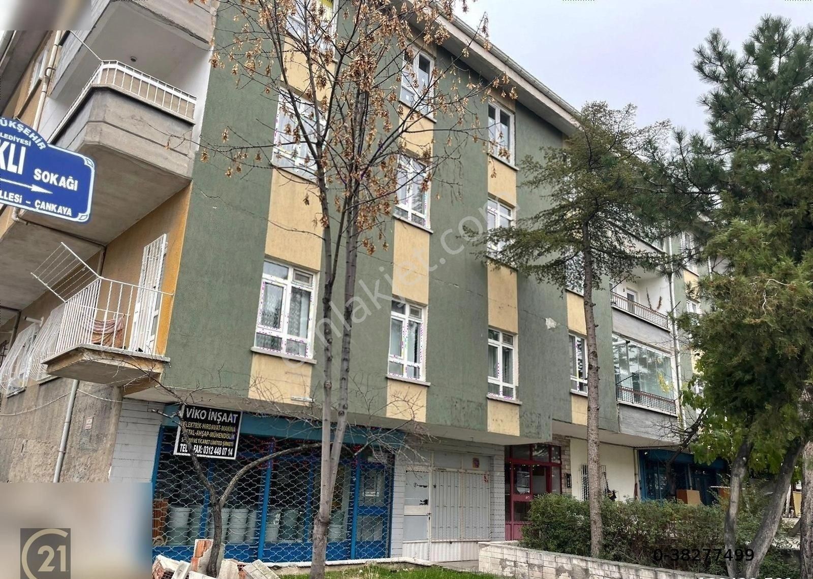 Çankaya Bayraktar Satılık Daire BAYRAKTAR MAHALLESİ BAYRAKLI SOKAK SATILIK 3+1