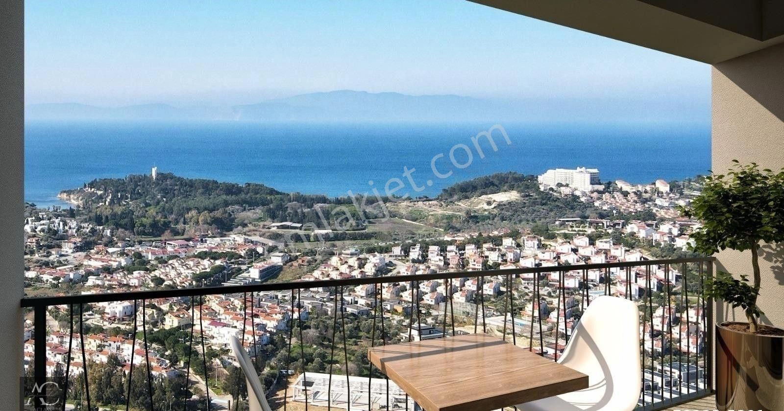 Kuşadası Değirmendere Satılık Residence MANZARA-GÜVENLİK-HAVUZ-OTOPARK-SOSYAL ALAN-BAHÇE- %50 PEŞİN KALANI-18 AY TAKSIT FIRSAT DAİRELER