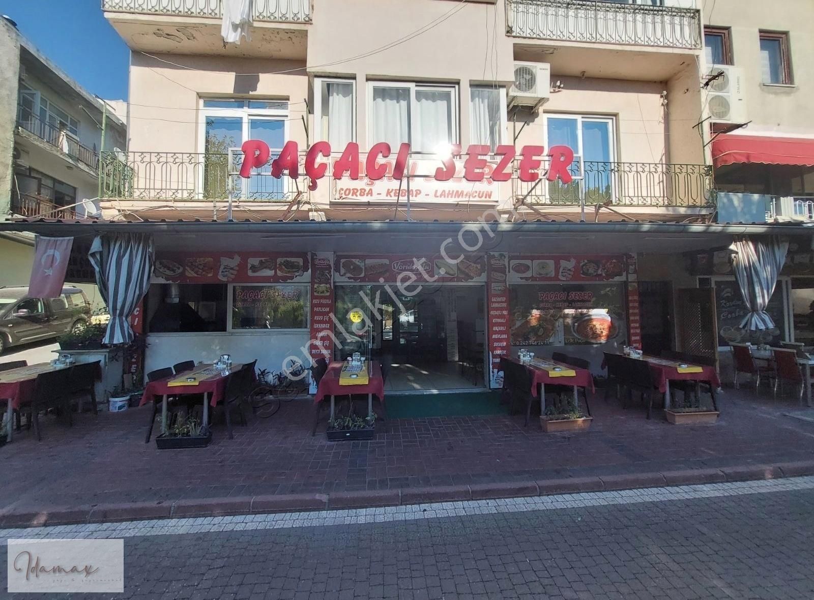 Manavgat Yukarı Pazarcı Devren Restaurant İDAMAX'TAN YUKARI PAZARCI'DA DEVREN KİRALIK RESTORAN