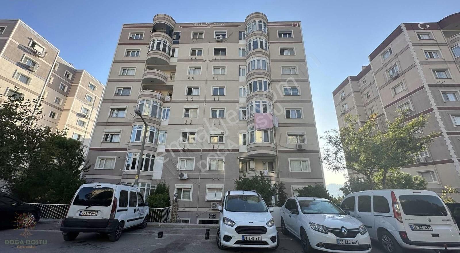 Bornova İnönü Kiralık Daire Doğa Dostu'ndan Evka4 Otobüs Son Durağı Yak. Yapılı 3+1