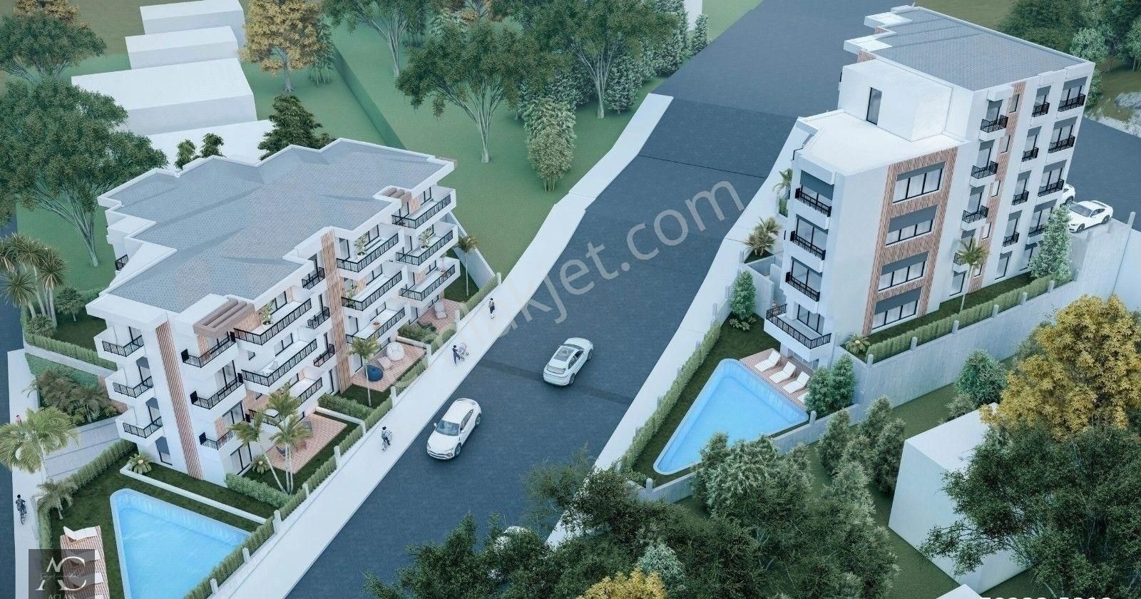 Kusadasında Satılık Güvenlık-havuz-bahçe-kapalı Otopark-doğalgazlı-akıllı Ev Sıstemı-ultra Lüx 2+1 - Görsel 2