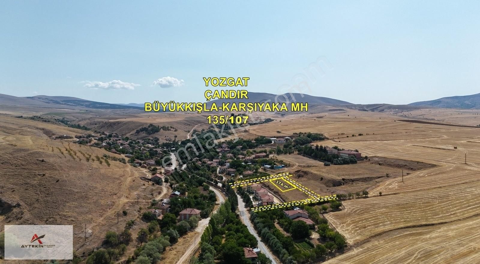 Çandır Büyükkışla Köyü (Karşıyaka) Satılık Konut İmarlı KONUT İMARLI 374 m² YOZGAT / ÇANDIR / BÜYÜKKIŞLA-KARŞIYAKA MAH