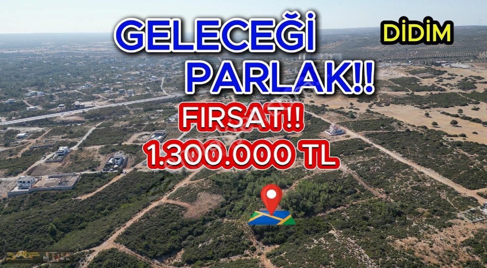 Didim Ak Yeniköy Satılık Konut İmarlı DİDİMDE SATILIK 300m2 DENİZE YAKIN VİLLA İMARLI ARSA