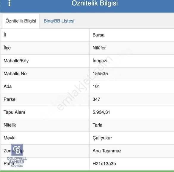 Bursa Nilüfer İnegazi De Muhteşem Manzaralı Satılık Arazi - Görsel 4