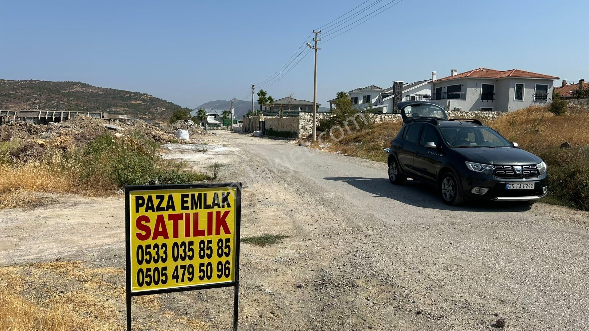 Foça Yenibağarası Satılık Tarla Foçaköy Girişte Satılık Arsa