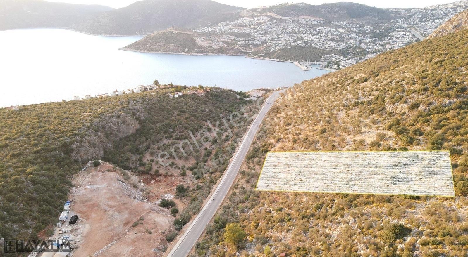 Kaş Bezirgan Satılık Tarla Antalya Kaş Bezirgan(Kalkan) Satılık Tapulu Tarla