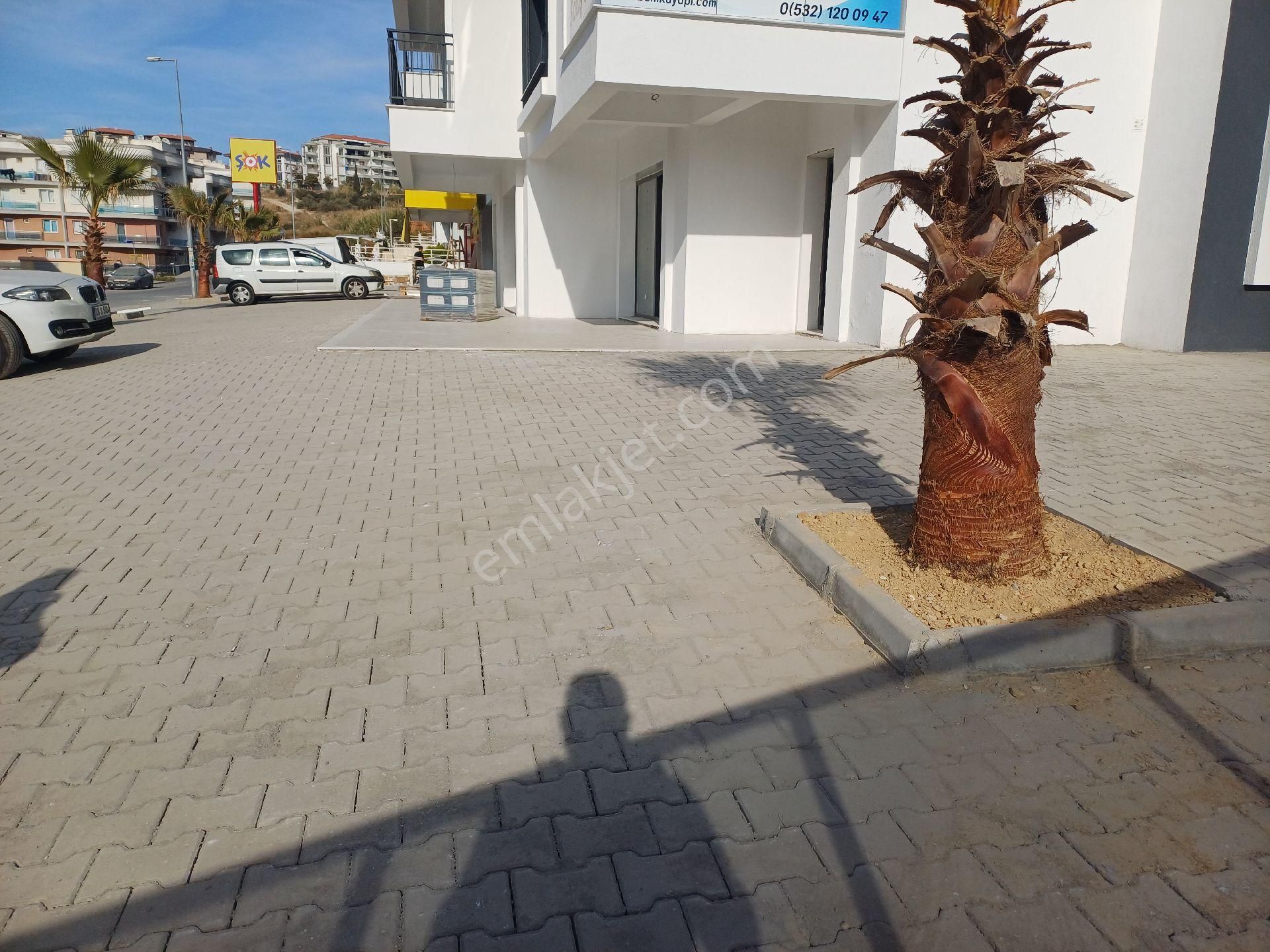 Kuşadası Değirmendere Kiralık Dükkan & Mağaza KUŞADASI YOLA CEPHE İŞYERİ BOŞ KİRALIK