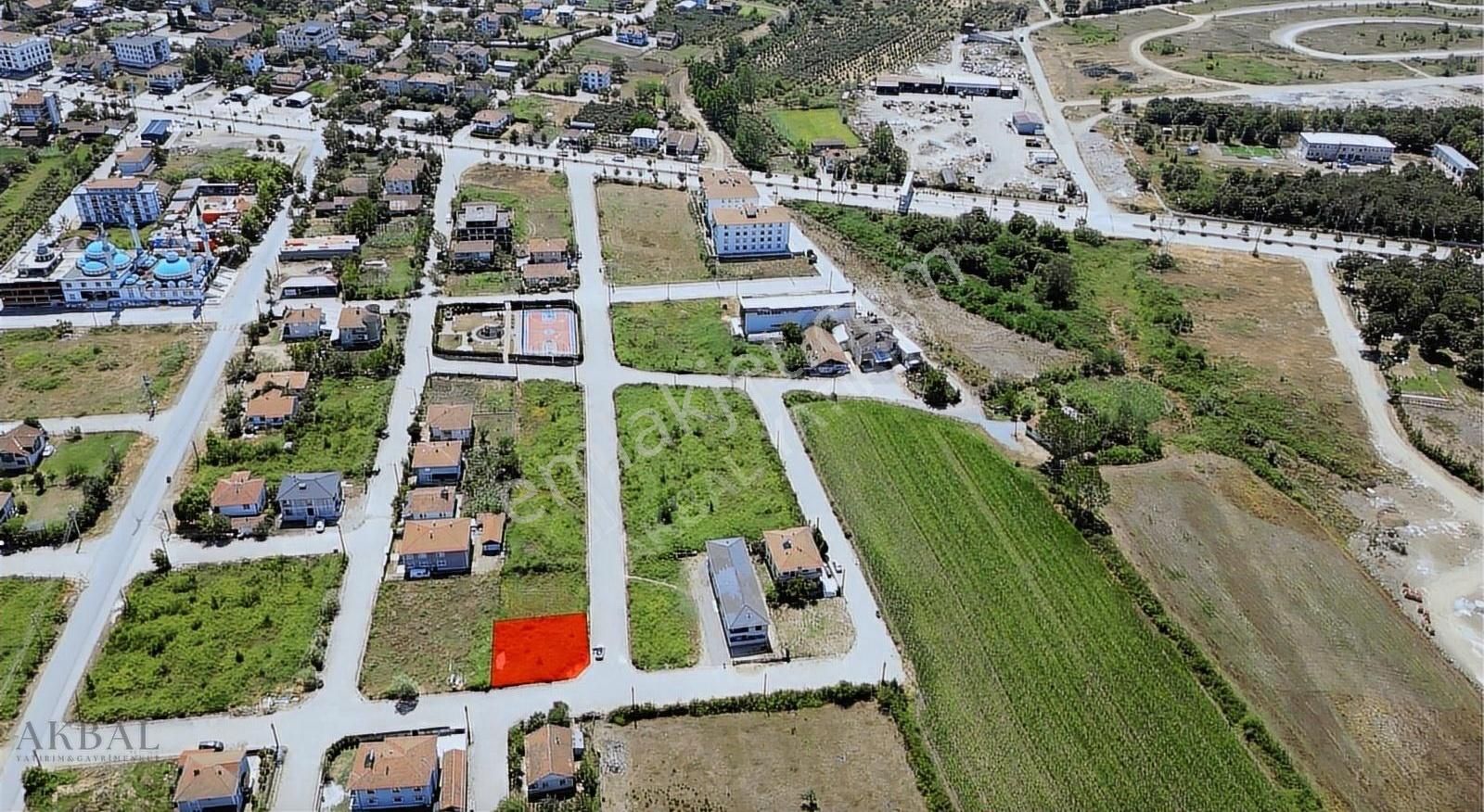 Gümüşova Fatih Satılık Konut İmarlı AKBAL'dan Satılık Net 418m² Müstakil Köşe Parsel