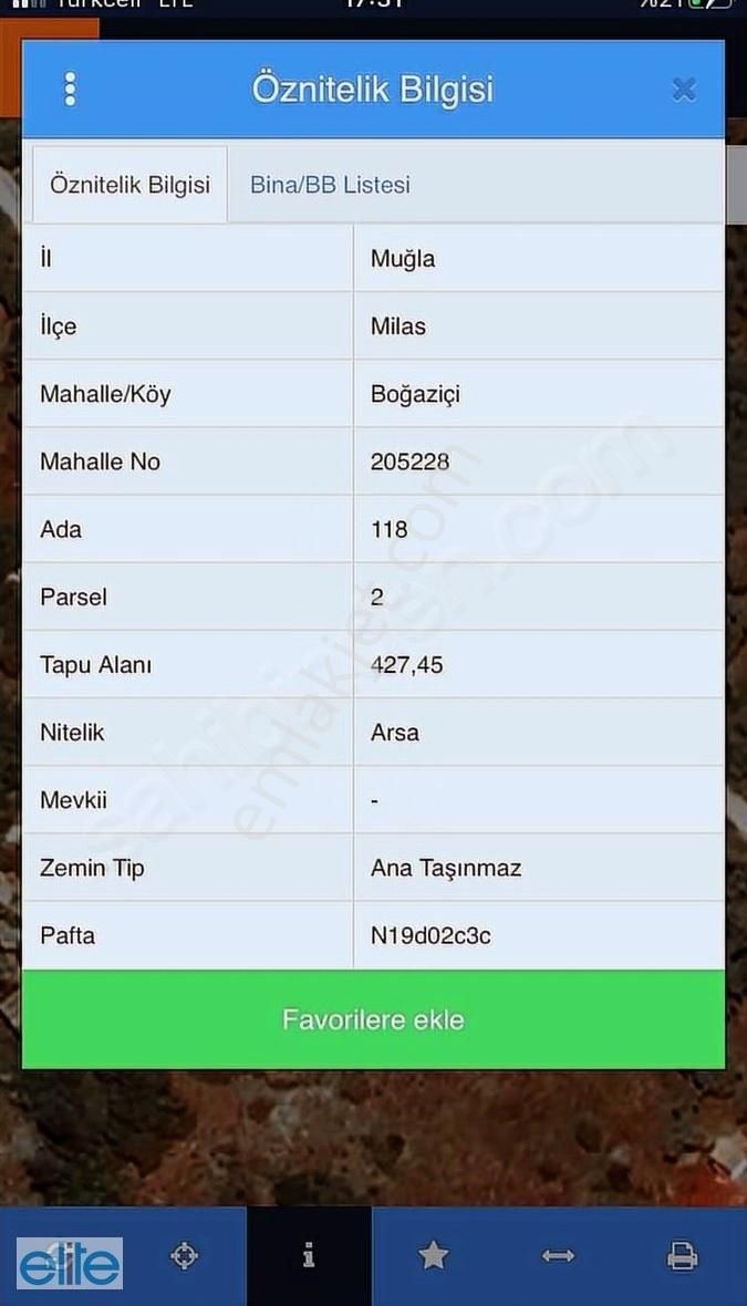 Muğla Bodrum Milas Arası Boğaziçi Merkezde Kupon Arsa - Görsel 8