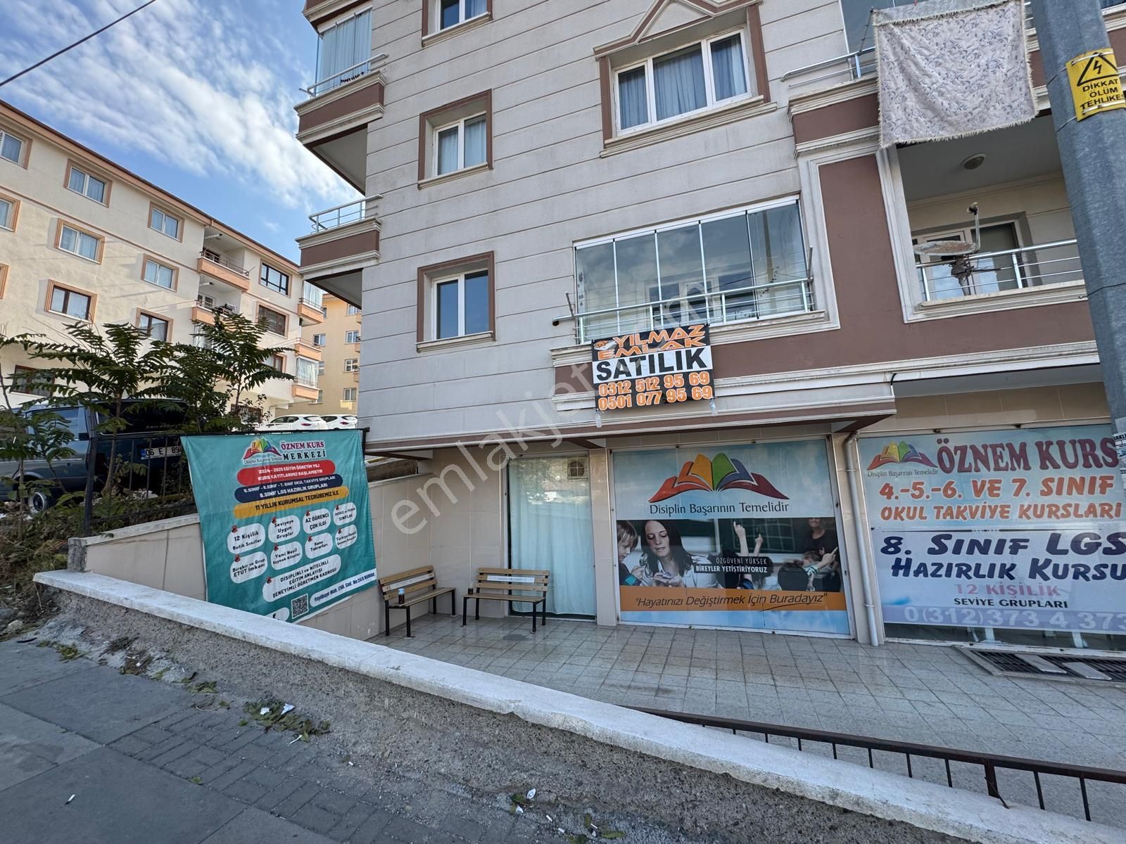 Mamak Yeşilbayır Satılık Daire  YILMAZ'DAN ASANSÖRLÜ KAT KONUMLU CADDE ÜZERİ GENİŞ 2+1