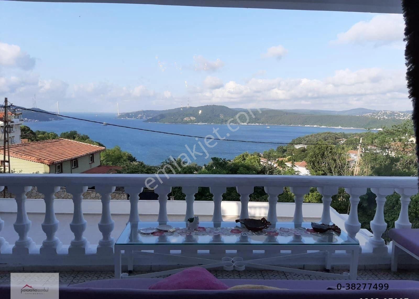 Sarıyer Tarabya Kiralık Daire BAHÇELİ, OTOPARKLI, MUHTEŞEM MANZARALI KİRALIK DAİRE