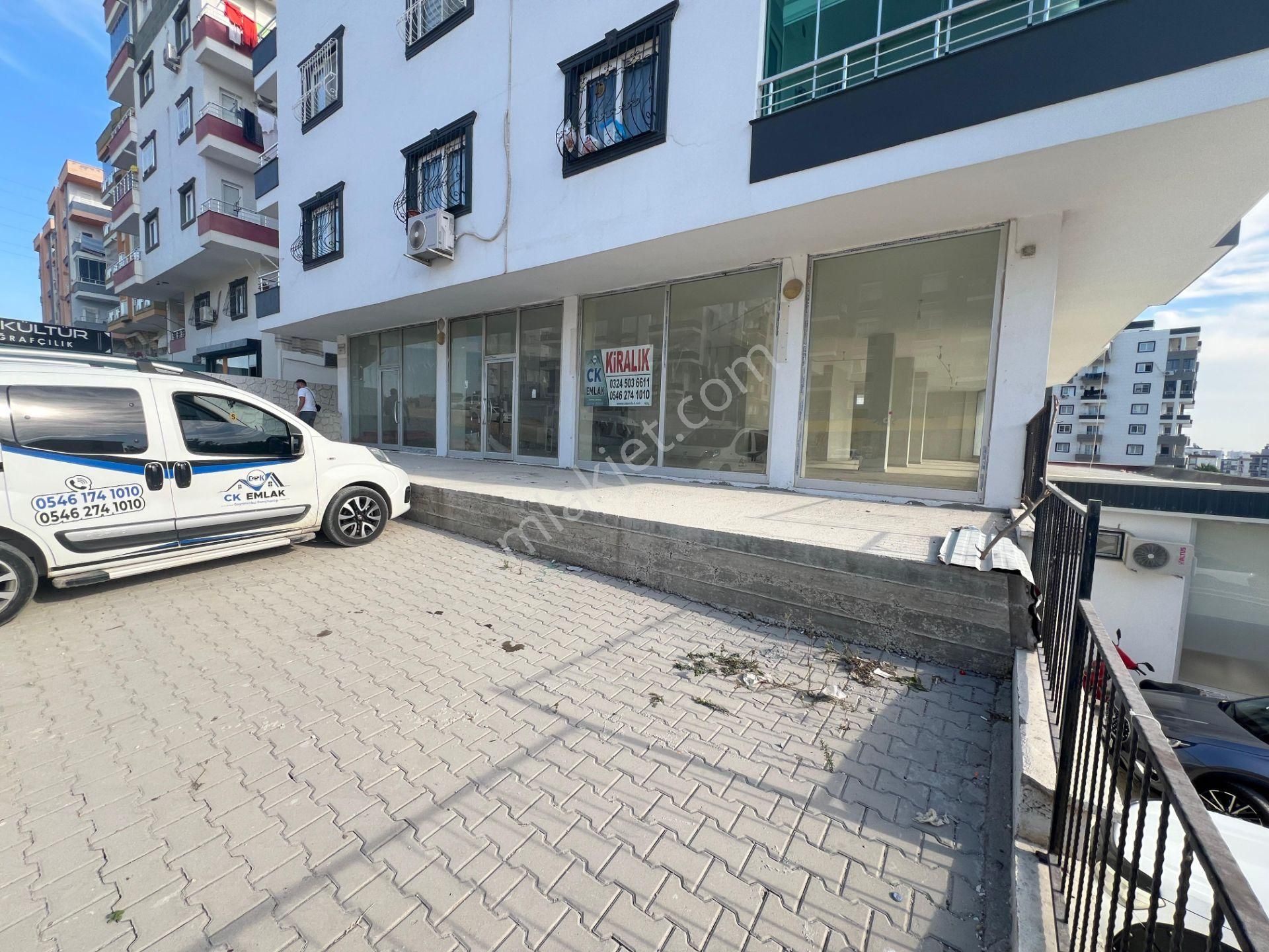 Tarsus Kırklarsırtı Kiralık Dükkan & Mağaza  TARSUS CK EMLAK'TAN KIRKLARSIRTI MAHALLESİNDE 285 M2 KİRALIK DÜKKAN