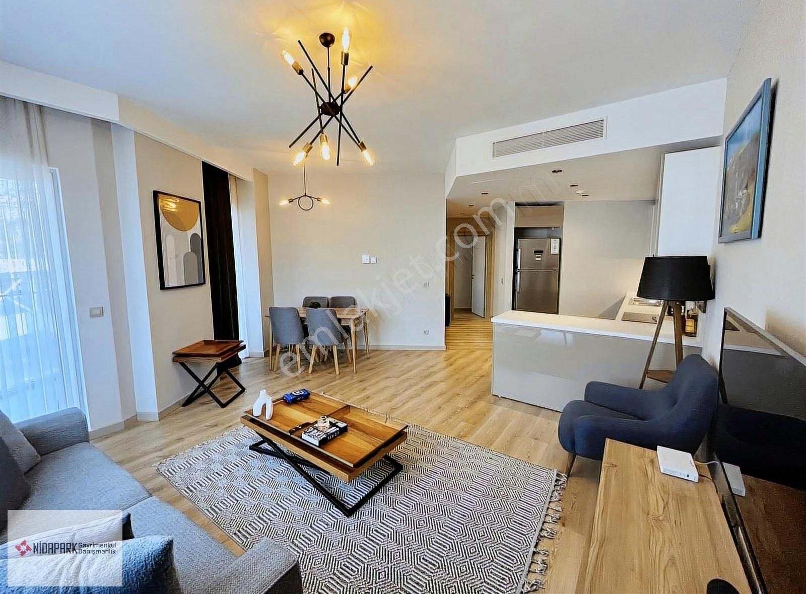 Kağıthane Merkez Kiralık Daire KAĞITHANE'DE METROYA KOMŞU NİDAPARK'TA 2+1 EŞYALI DAİRE