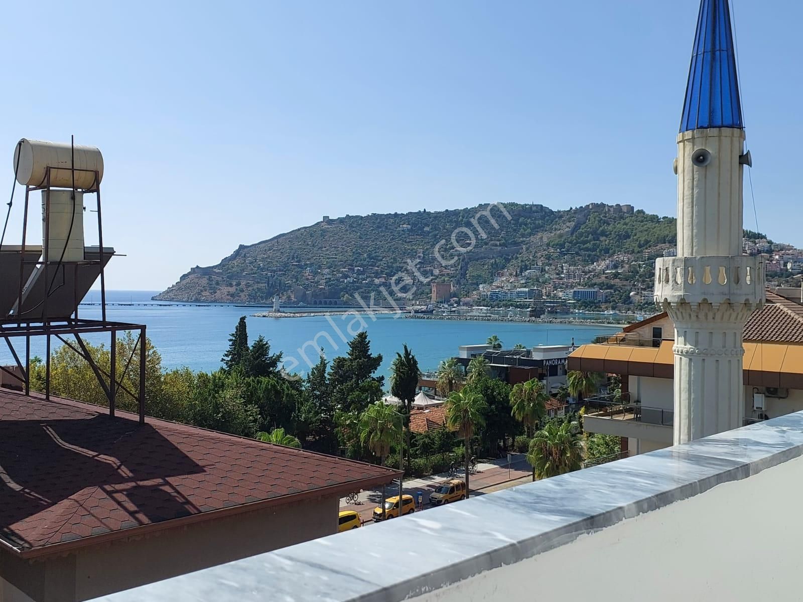 Alanya Güller Pınarı Satılık Daire  ALANYA MERKEZ 2+1 150M2 FULL DENİZ KALE MANZARALI SATILIK DAİRE