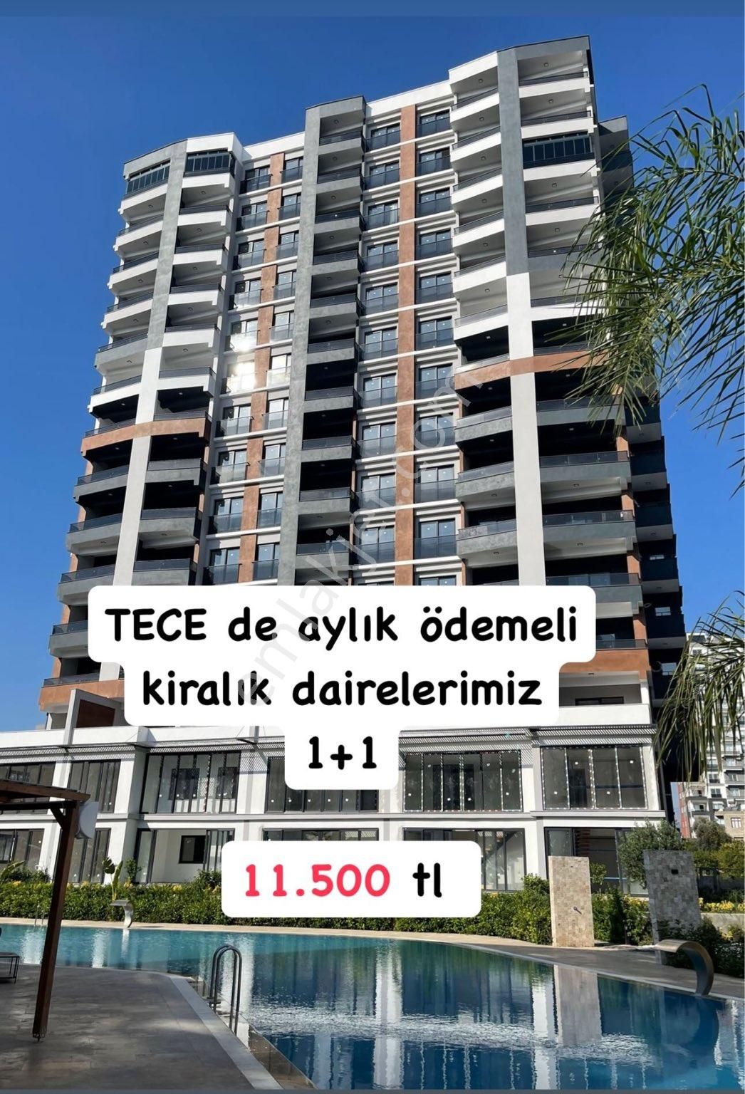 Mezitli Tece Kiralık Daire 33 ATLAS TAN KİRALIK LÜX TECE DE 1+1