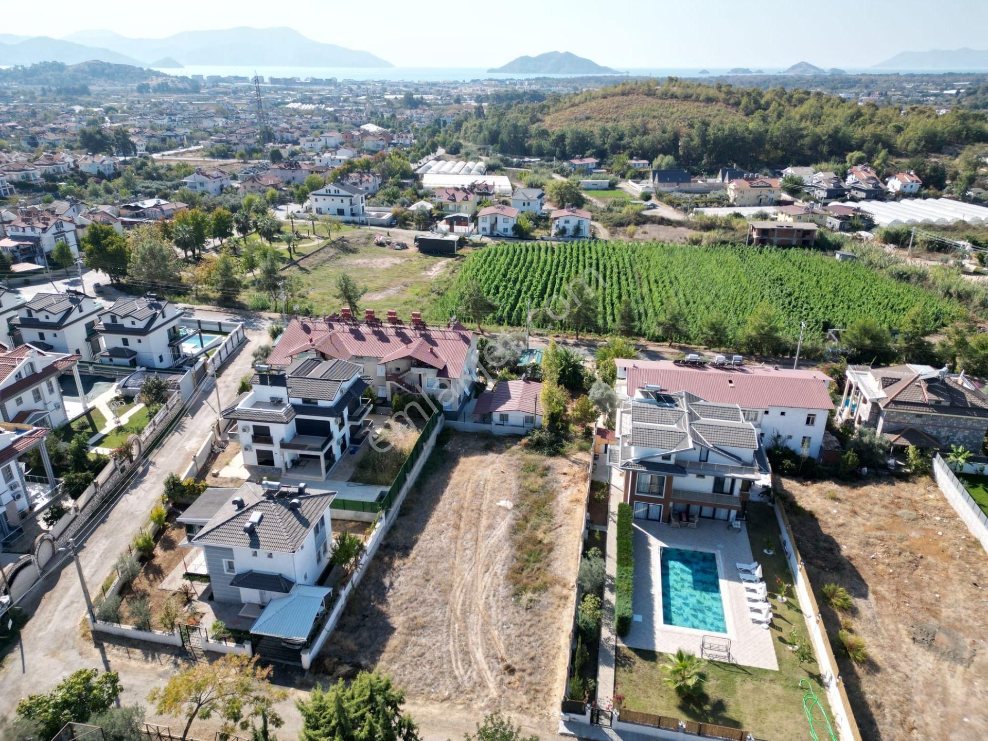 Fethiye Çiftlik Satılık Villa İmarlı Goldhouse Dan Satılık Arsa Muhteşem Konumda İmarlı 752m2