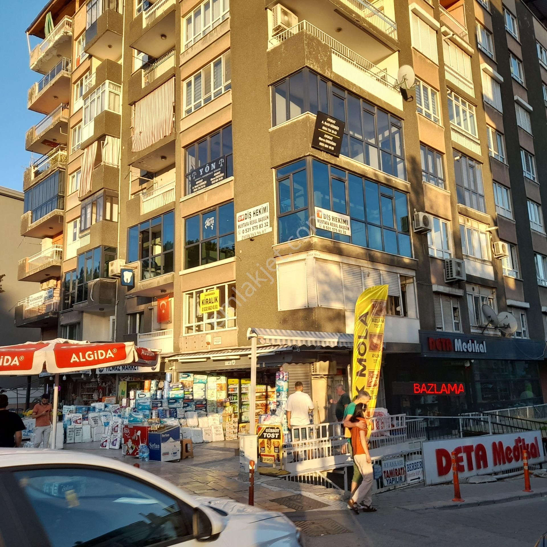 Merkezefendi Saraylar Kiralık Apartman Dairesi  Kiralık ofis işyeri