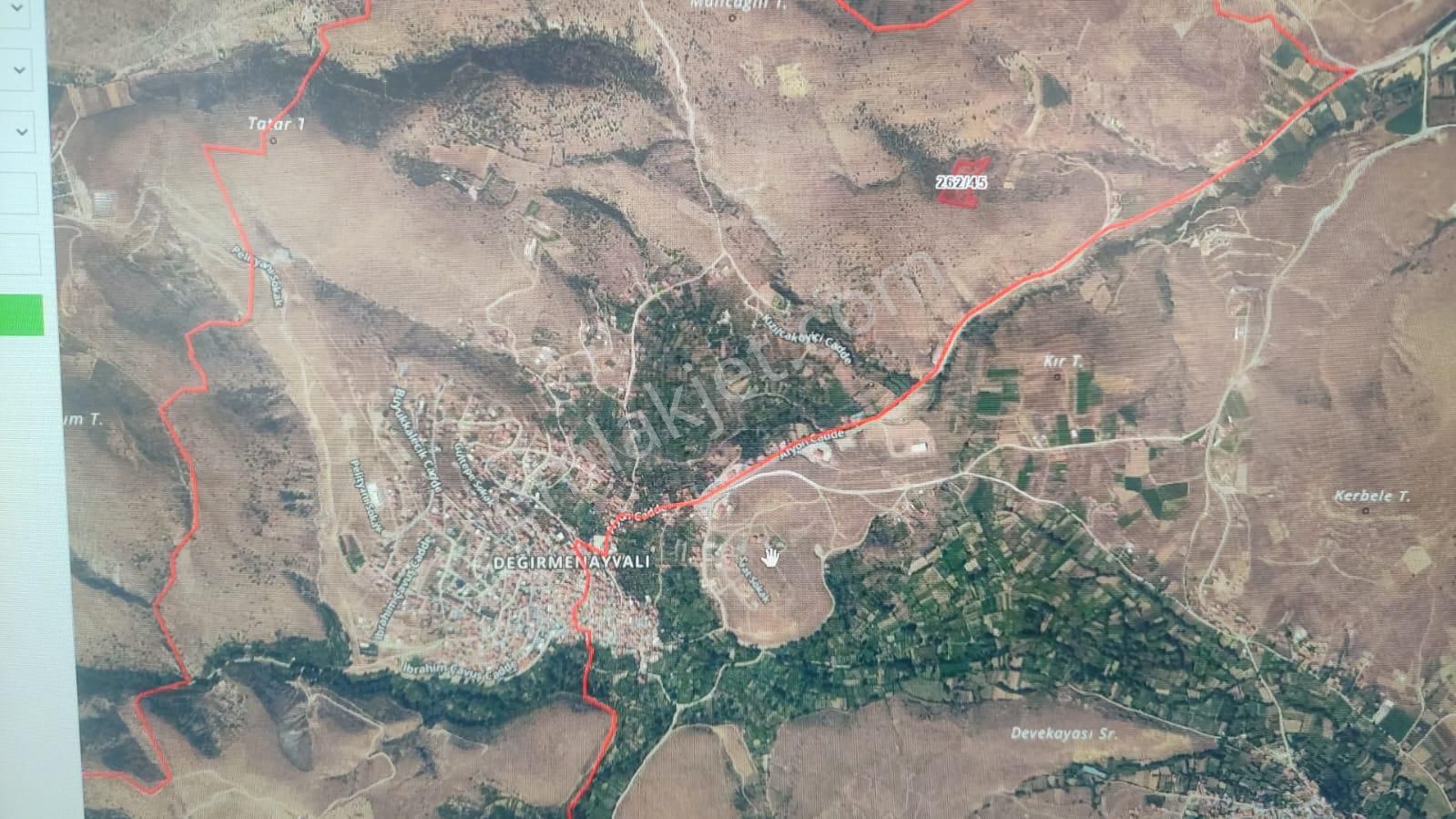 Afyon Tezcan Emlaktan Değirmenayvalıda Satılık Tarla - Görsel 3