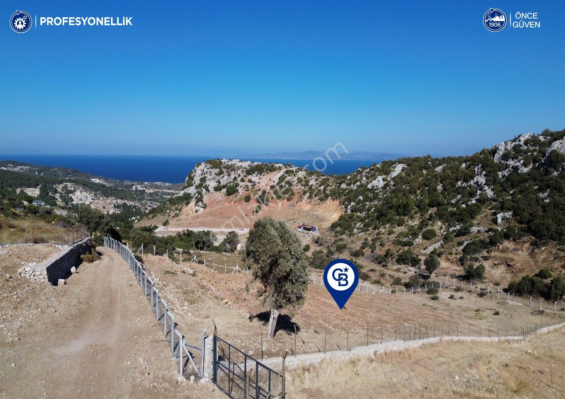 Karaburun Mordoğan Satılık Tarla  Karaburun Mordoğan Mahallesi'nde 5476 m² Deniz Manzaralı Tarla