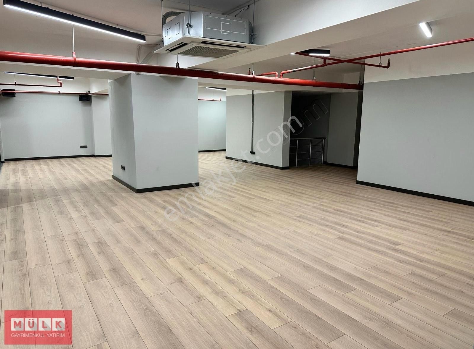 İstanbul Eyüpsultan Kiralık Plaza Katı AZ KATLI, YATAYA KURULU FLATOFİS HALIÇ'TE KİRALIK 156 m² OFİS