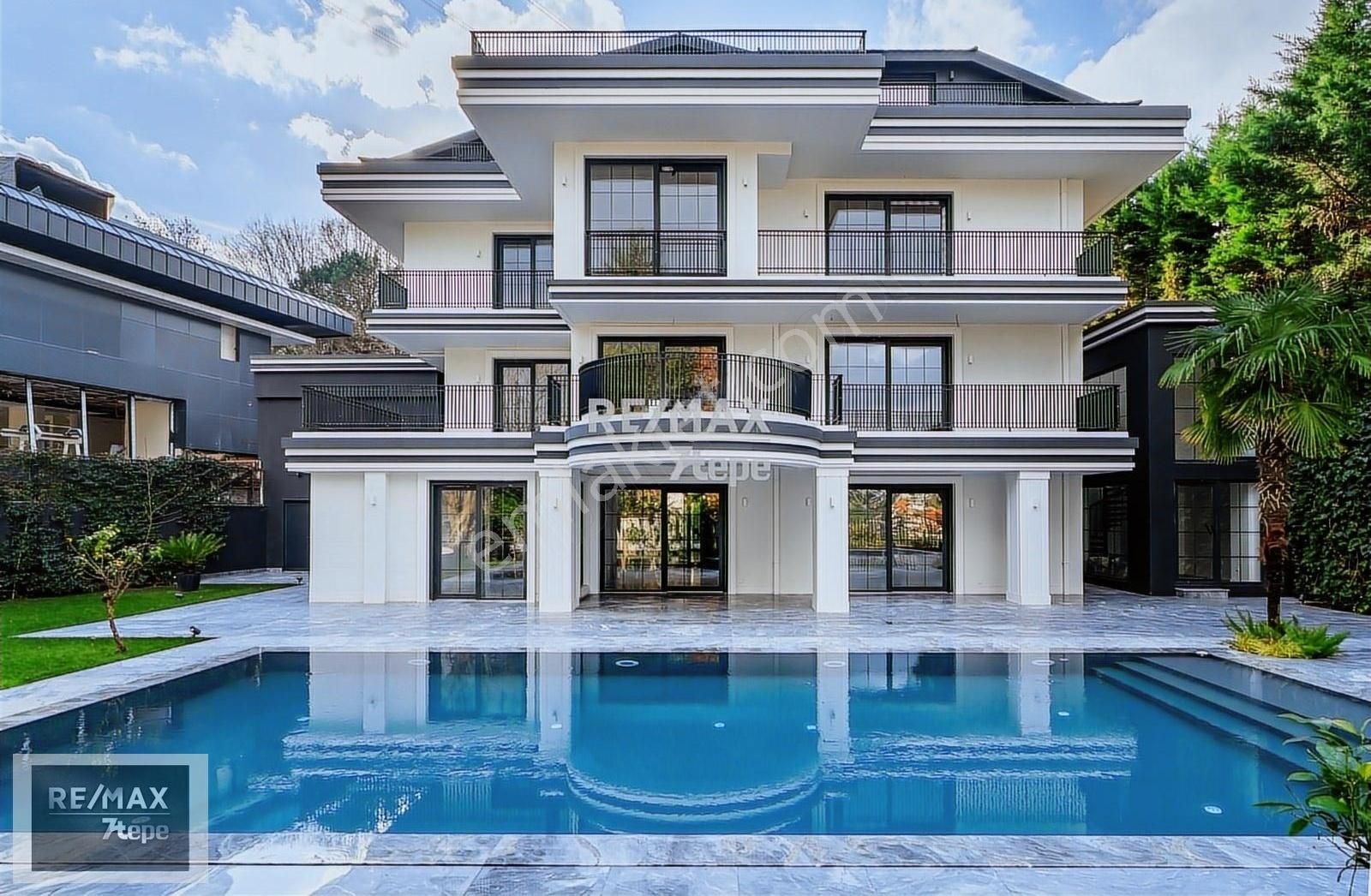 Beykoz Acarlar Satılık Villa REMAX7 TEPE'DEN ACARKENT'İN ZİRVESİNDE MODERN VE LÜKS YAŞAM