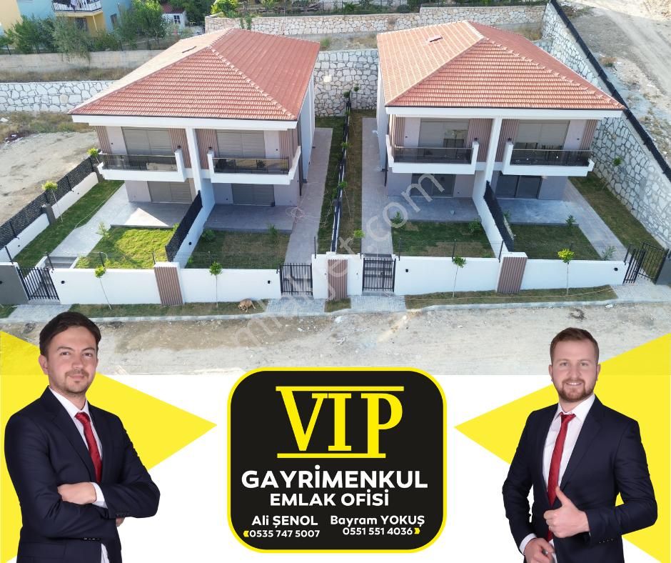 Elmalı Gökpınar Satılık Villa VIP GAYRİMENKUL' den Ultra Lüx Sıfır 3+1 A SINIFI 1.KALİTE VİLLA