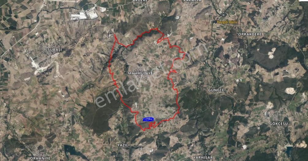 Kaçmaz Emlak Yenişehir Mahmudiye Köyü Mah Satılık Kelepir Tarla Ceviz Bahçesi - Görsel 2