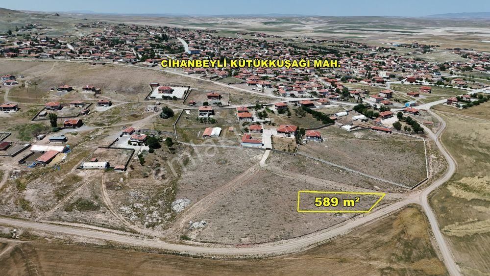 Cihanbeyli Kütükuşağı Satılık Konut İmarlı  KONYA CİHANBEYLİ KÜTÜKUŞAĞI'NDA 589 m² KONUT İMARLI ARSA