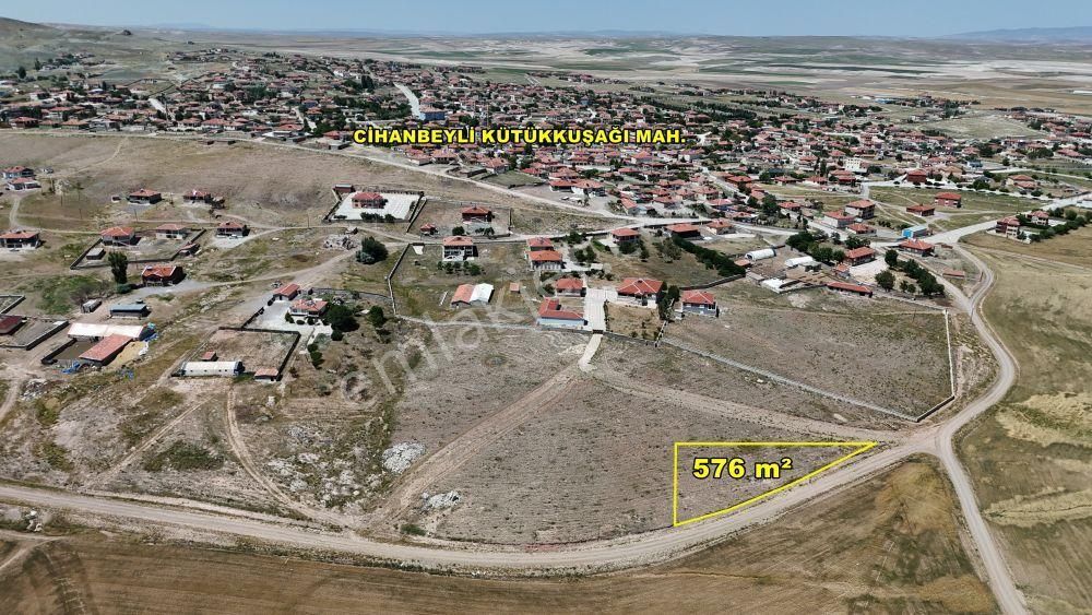 Cihanbeyli Kütükuşağı Satılık Konut İmarlı  KONYA CİHANBEYLİ KÜTÜKUŞAĞI'NDA 576 m² KONUT İMARLI ARSA