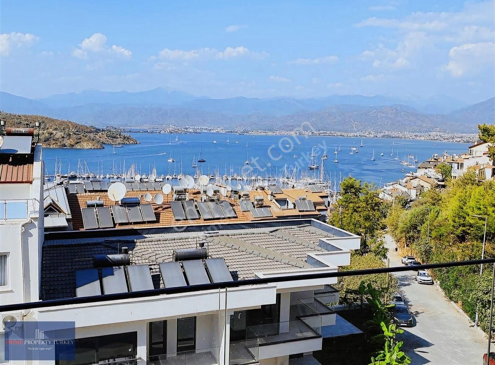 Fethiye Karagözler Kiralık Daire KARAGÖZLER'DE MUHTEŞEM DENİZ MANZARALI 2+1 LÜX DAİRE