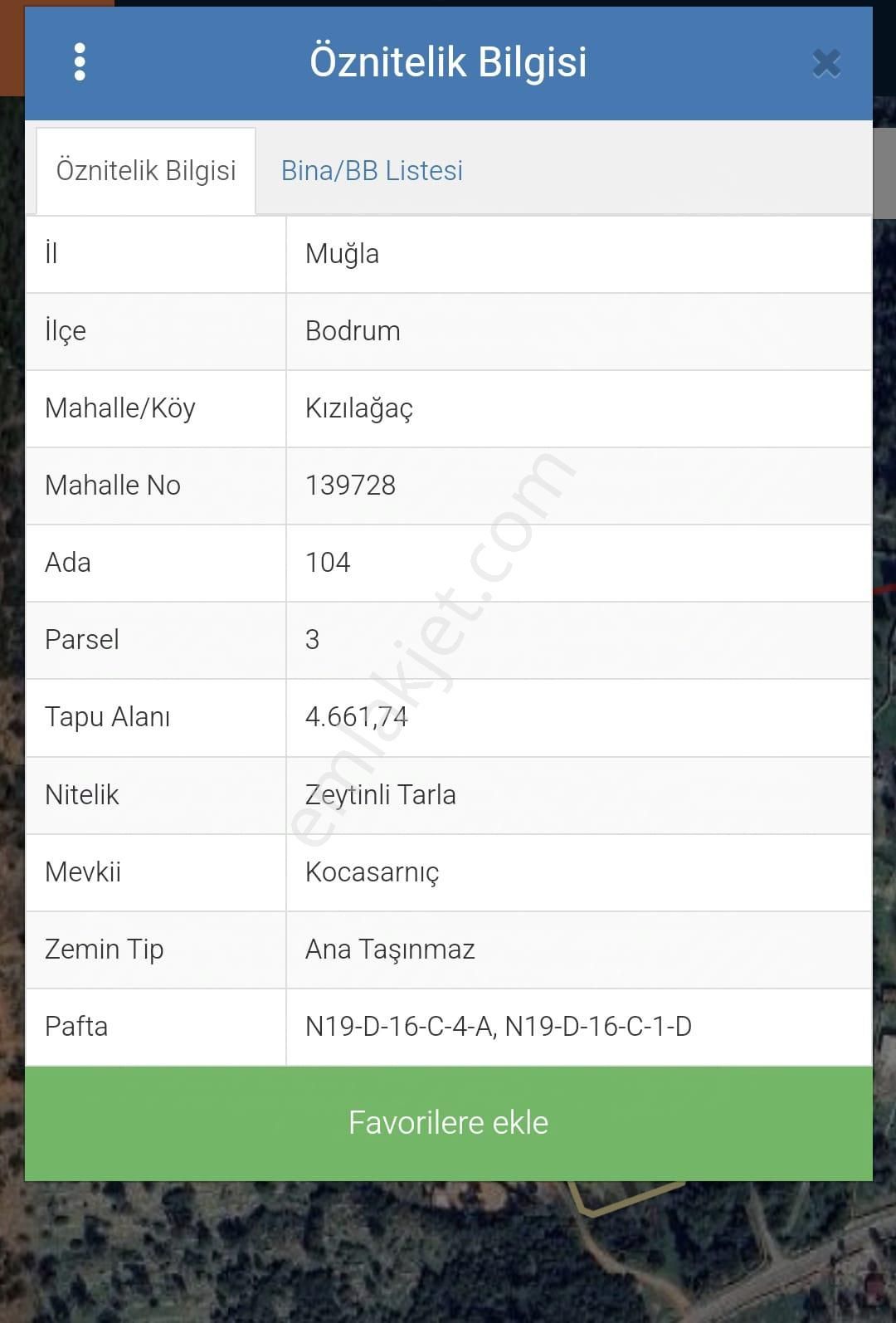 Bodrum Kızılağaçta Kaçırılmayaçak Fırsatlık Satılık Arsa - Görsel 3