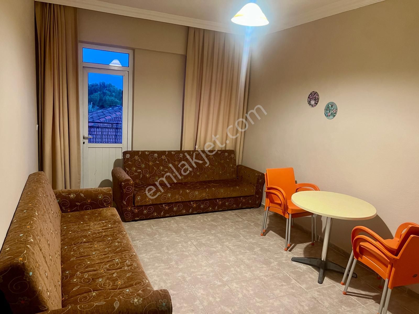 Marmaris Armutalan Kiralık Daire  1+1 Geniş Klimalı Kısmi Eşyalı Daire