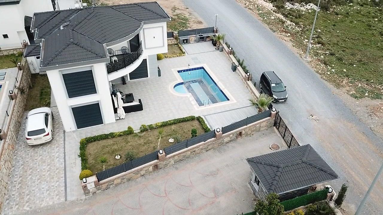 Aydın Didim Satılık Villa Bodrum Manzaralı 4+1 500mq Arsa Müstakil Muhtesem Villa