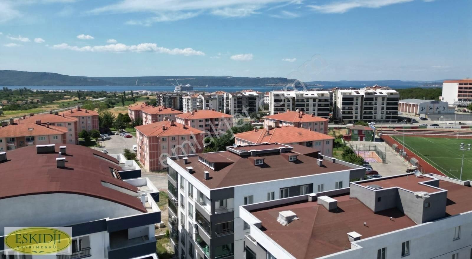 Çanakkale Merkez Kepez Bld. (Cumhuriyet) Kiralık Daire EVİŞ ERDEM KONAKLARIN'DA 2+1 KAPALI MUTFAK MANZARALI DAİRE