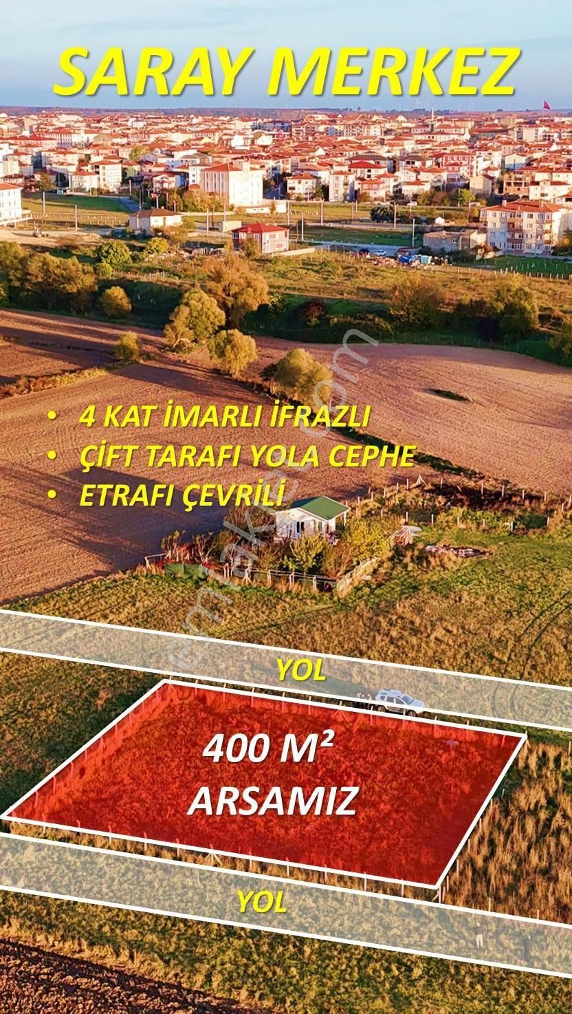 Esenyurt Örnek Satılık Tarla ACİL SATILIK SARAY KEMALPAŞA 400m2 İMARLI İFRAZLI KUPON ARSA