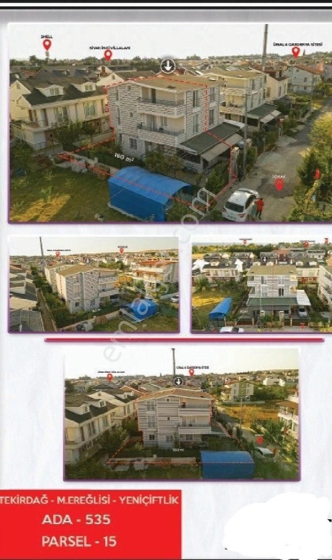 Marmaraereğlisi Yeniçiftlik Satılık Villa TEKİRDAĞ MARMARA EREĞLİ'DE SATILIK VİLLA