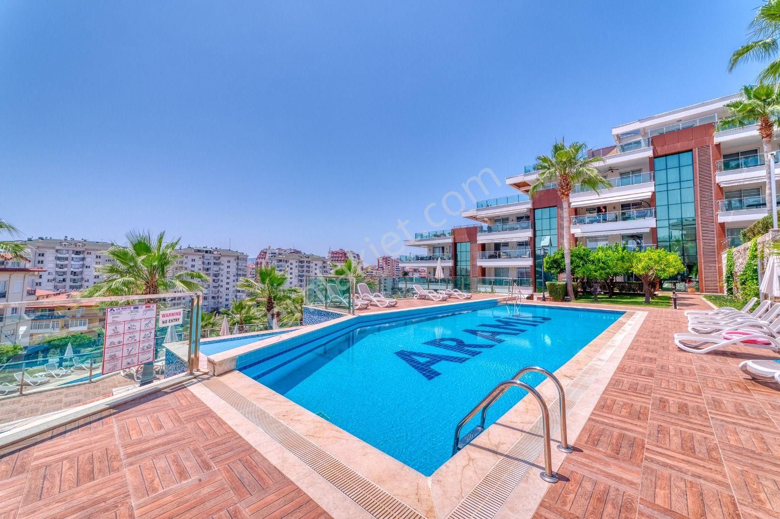 Alanya Cikcilli Satılık Daire ALANYA CİKCİLLİ 2+1 126M2  EŞYALI AKTİVİTELİ HAVUZ MANZARALI DAİRE