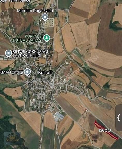 Silivri Kurfallı Satılık Tarla SİLİVRİ KURFALLI KÖY İÇİ KONUMDA 290 M2 ÇAPLI MUVAFAKATNAMELİ