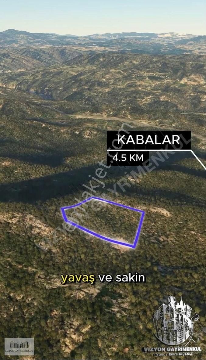 Yatağan Yava Satılık Zeytinlik Drone Çekimi İle Yatağan Yava Mah. 16 Dönüm Satılık Zeytinlik