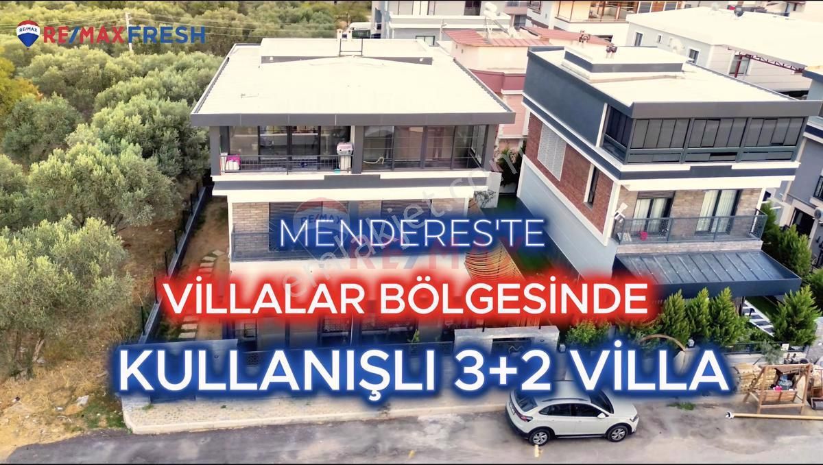 Menderes Küner Satılık Villa Menderes Villalar Bölgesinde, Kullanışlı, Sıfır 3+2 Boş Villa