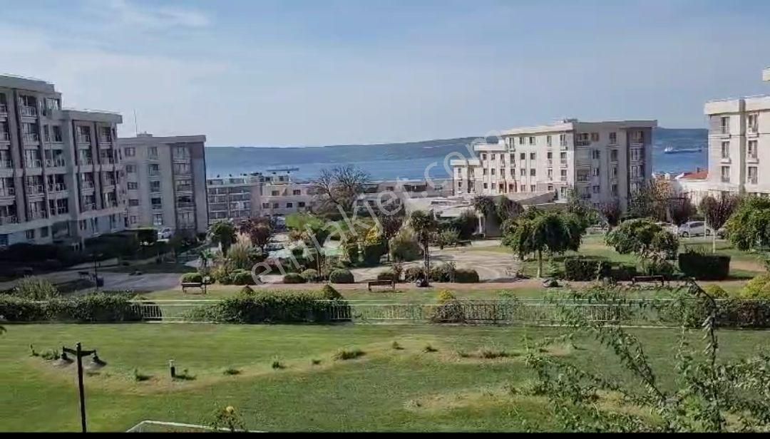 Çanakkale Merkez Kepez Bld. (Hamidiye) Kiralık Daire  Deniz ve Yeşil'in görsel şölen sunduğu enfes manzaralı 2+1