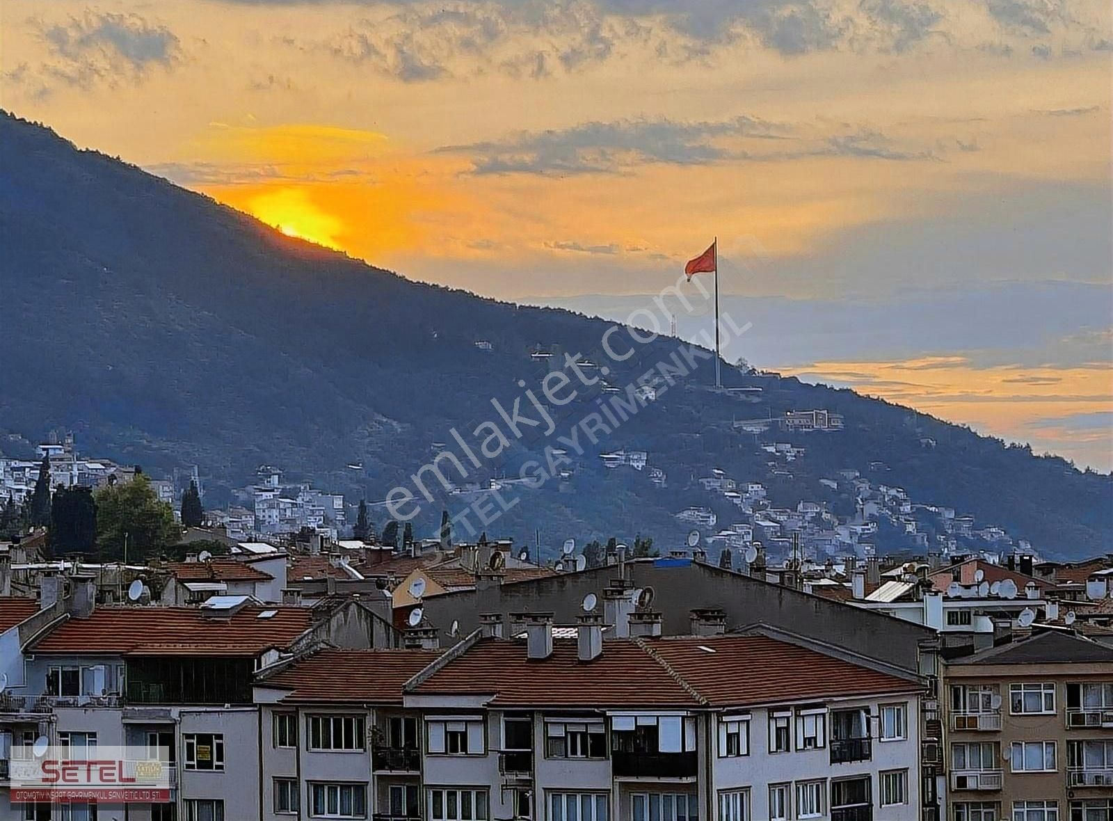 Yıldırım Karaağaç Satılık Daire SETELDEN SETBAŞI KARAAĞAÇ DA MUHTEŞEM MANZARALI İÇİ FULL YAPILI