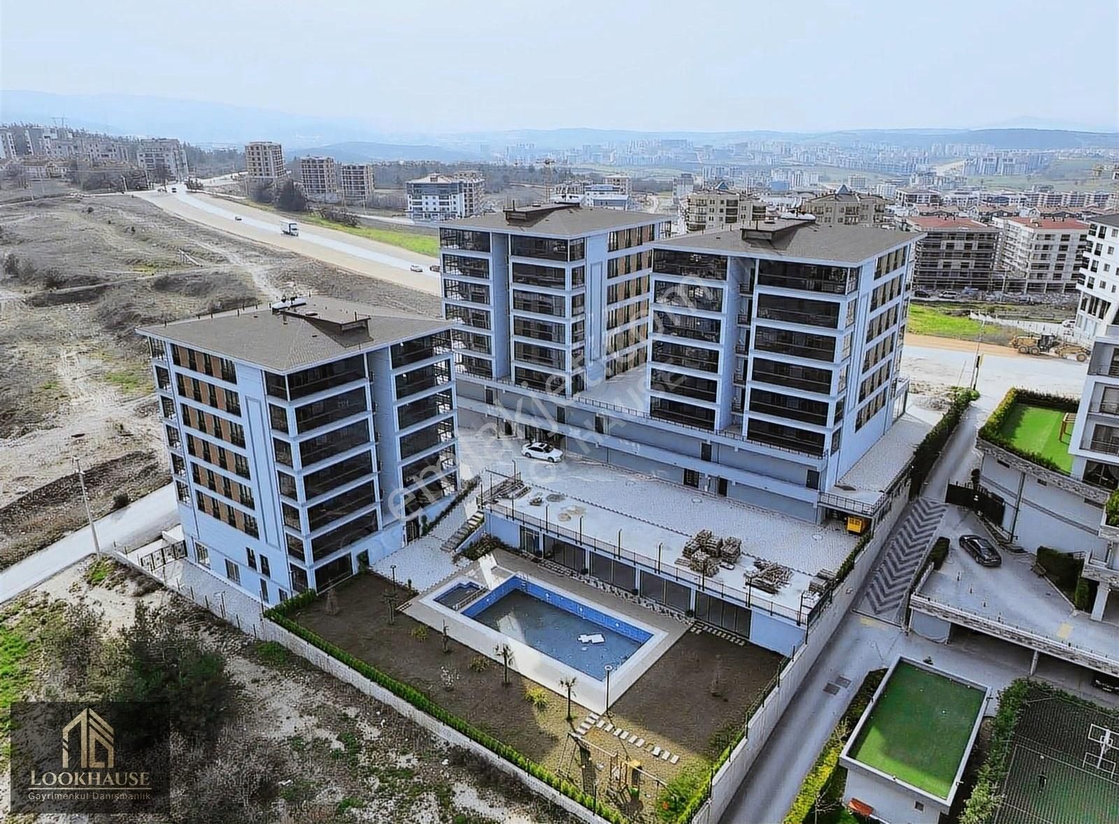 Nilüfer 30 Ağustos Zafer Satılık Daire LOOKHAUSE BURSA KAYAPA 4+1 NET 190 M2 LÜKS SİTE İÇİ DAİRE