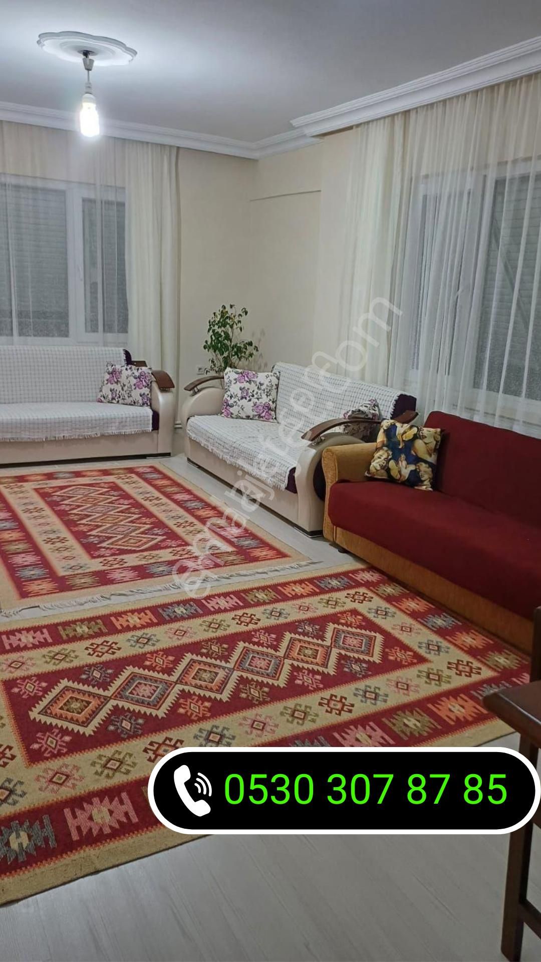 Kepez Gündoğdu Kiralık Daire  KATTA Doğalgazlı eşyalı 3+1