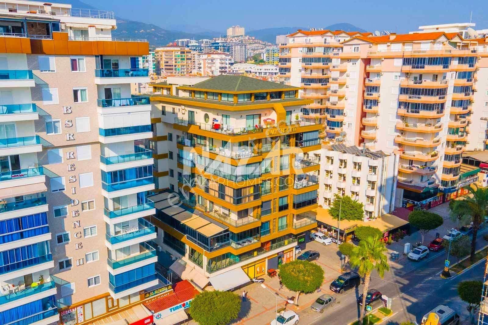 Mahmutlar Satılık Manzaralı Denize Yakın 1+1 Eşyalı Daire - Görsel 10