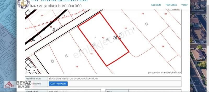 Beyaz Emlak Satıyor // Yola Sıfır// Hobi Bahçe İçin Tarla 750 M2