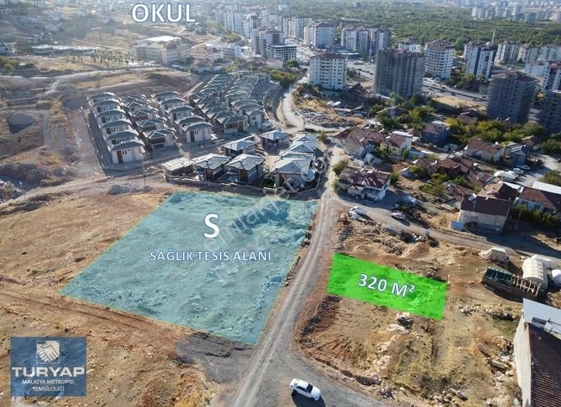 Yeşilyurt Tecde Satılık Villa İmarlı TURYAP'TAN TECDE'NİN EN KIYMETLİ BÖLGESİNDE 320m² VİLLA ARSASI