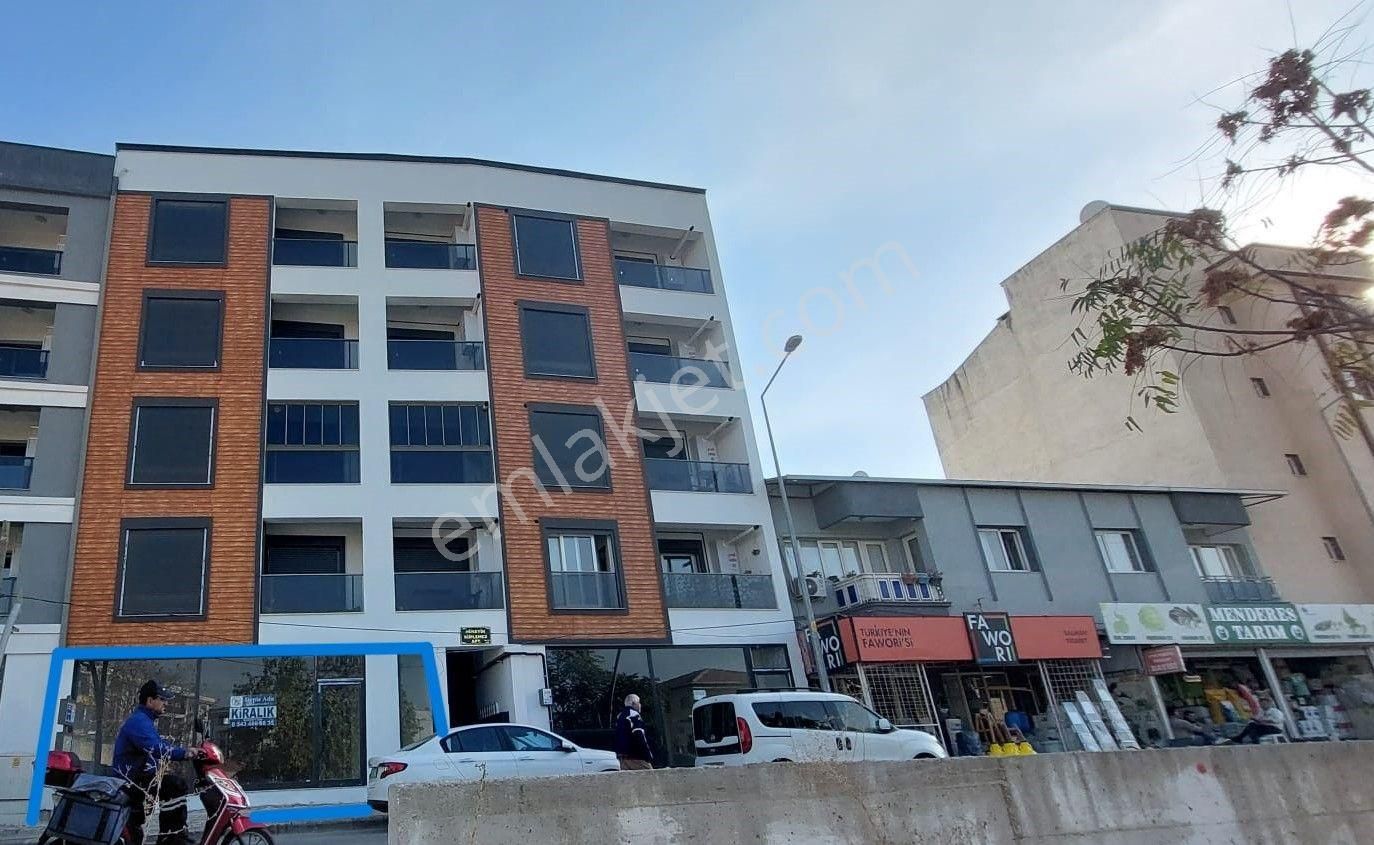 Menderes Cüneytbey Kiralık Dükkan & Mağaza  İzmir MENDERES İşlek Cadde Üzerinde Kiralık 101m2 Dükkan