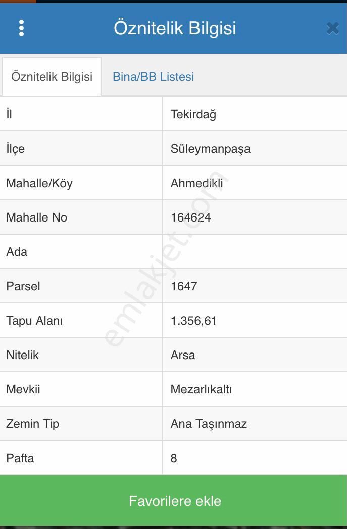 Tekirdağ Süleymanpaşa Ahmedikli Mahallesi Köy İçi Satılık Arsa - Görsel 6